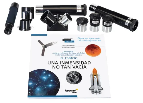 fotografia teleskop Levenhuk Discovery Spark 709 EQ z książką,  3