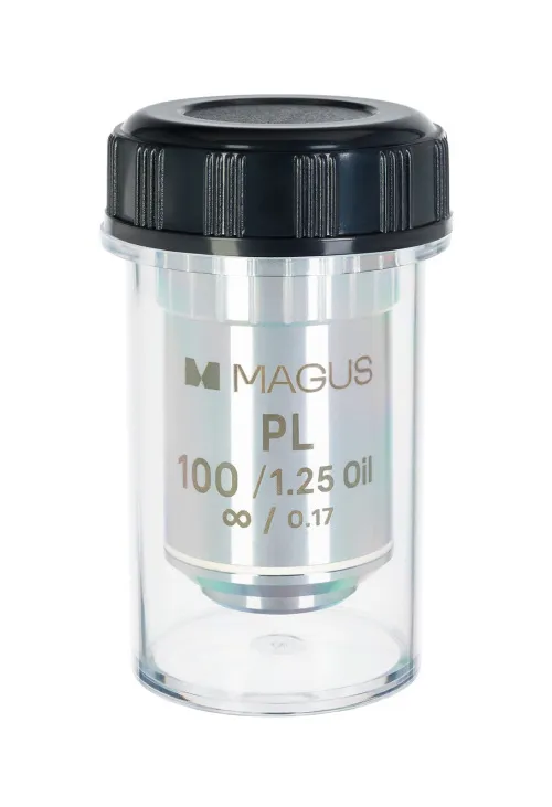 zdjęcie obiektyw MAGUS SF100 OIL 100х/1,25 Plan Pol ∞/0,17,  2