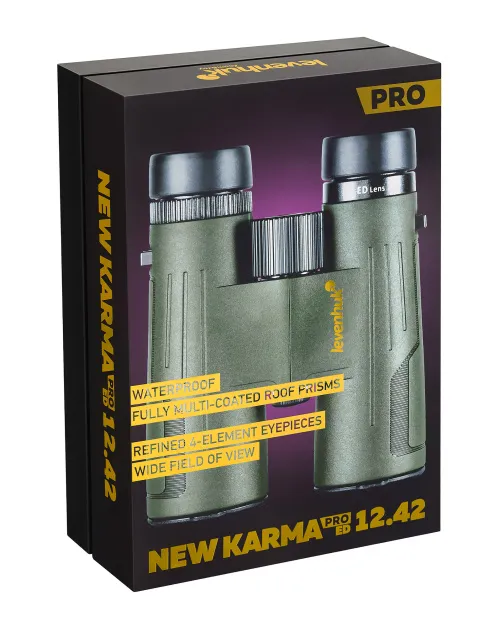 obraz lornetka Levenhuk New Karma PRO ED 12x42,  13