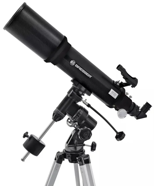 obraz teleskop Bresser Polaris-II AR-102/600 EQ-3 AT-3 z filtrem słonecznym,  2