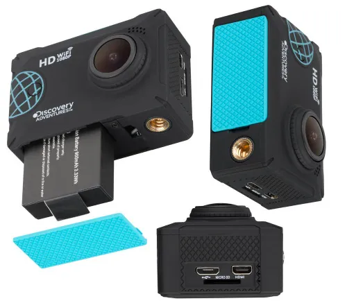 zdjęcie kamera sportowa Bresser Discovery Adventures Trek Full HD 140° Wi-Fi,  2