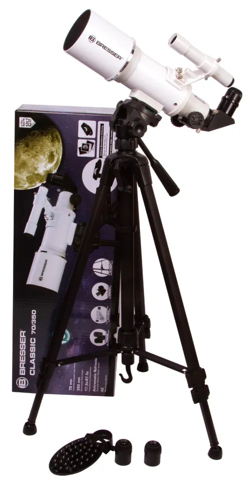 fotografia teleskop Bresser Classic 70/350 AZ,  2