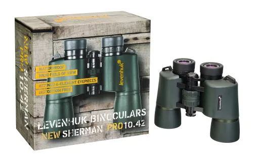 zdjęcie lornetka Levenhuk New Sherman PRO 10x42,  5