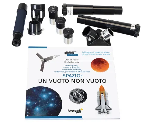fotografia teleskop Levenhuk Discovery Spark 809 EQ z książką,  3