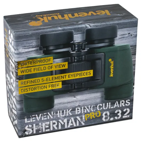 fotografia lornetka Levenhuk Sherman PRO 8x32,  8