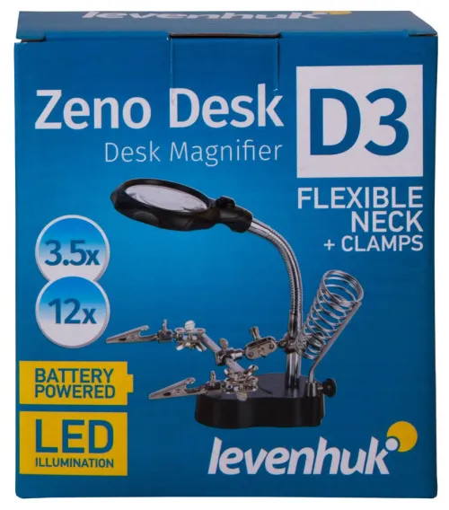 obraz lupa Levenhuk Zeno Desk D3,  2