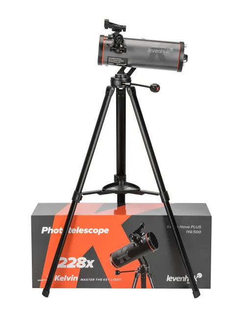 obraz fototeleskop Levenhuk Kelvin Nova PLUS 114/500,  2