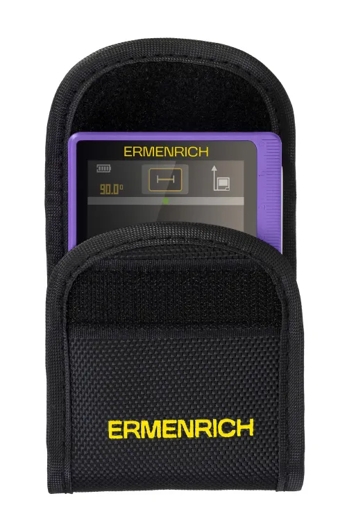 obraz poziomica cyfrowa z dalmierzem laserowym 3-w-1 Ermenrich Verk LQ60,  3