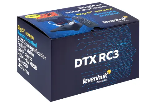 obraz zdalnie sterowany mikroskop Levenhuk DTX RC3,  12