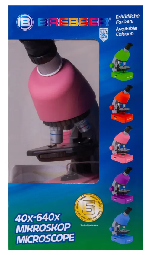 zdjęcie mikroskop Bresser Junior 40x-640x,  15