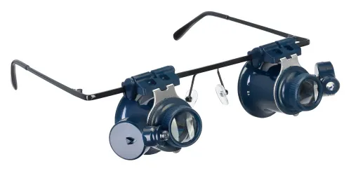 foto okulary powiększające Levenhuk Discovery Crafts DGL 30,  4