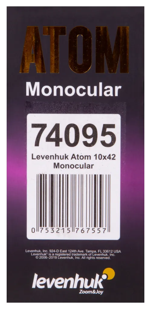 fotografia monokular Levenhuk Atom 10x42,  13