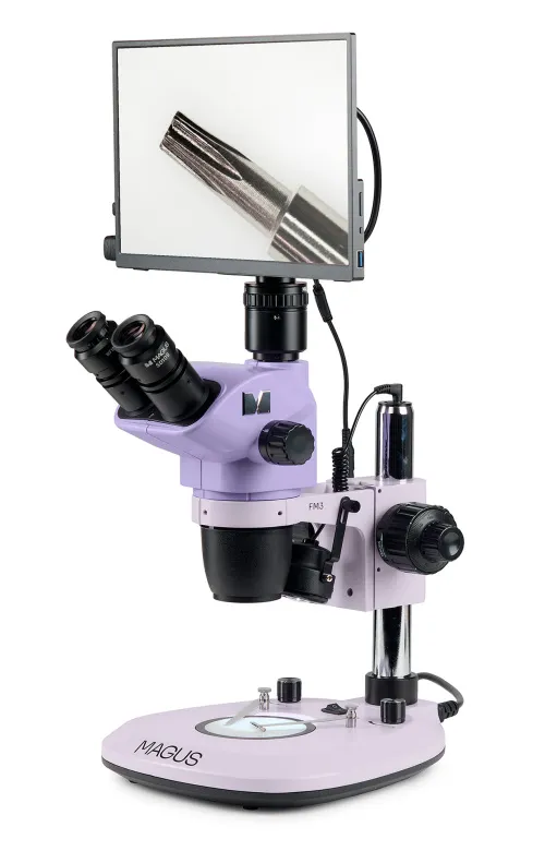 foto cyfrowy mikroskop stereoskopowy MAGUS Stereo D8T LCD BASE,  2