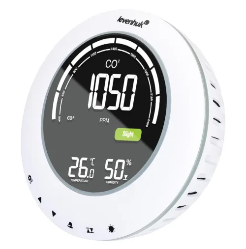 obraz miernik stężenia CO₂ Levenhuk Wezzer PLUS LP90,  4