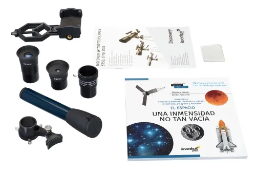 obraz teleskop Levenhuk Discovery Sky Trip ST80 z książką,  5