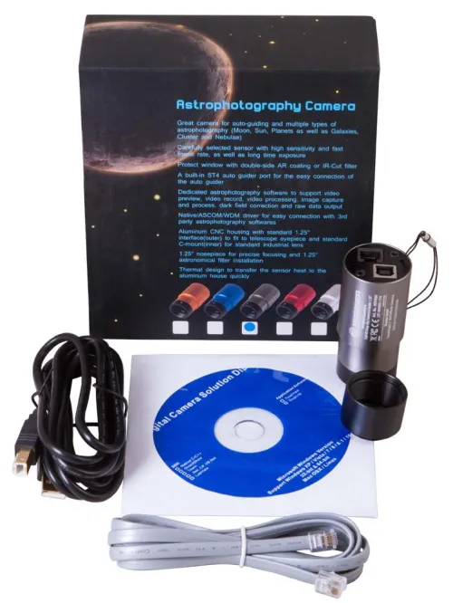 zdjęcie kamera Bresser Full HD Deep-Sky i guider 1,25",  2