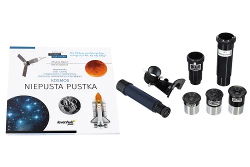foto teleskop Levenhuk Discovery Spark Travel 76 z książką,  5
