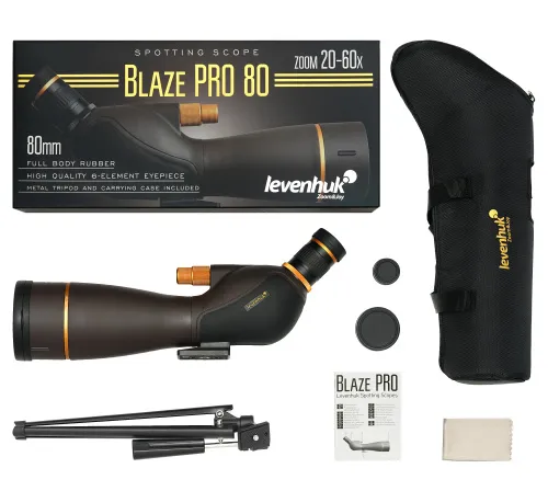 obraz luneta Levenhuk Blaze PRO 80,  5