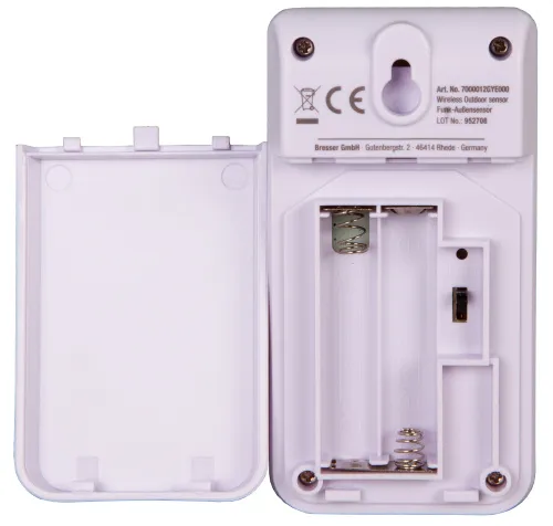 zdjęcie zegarowi MyClimate firmy Bresser z termohigrometrem, biały,  14