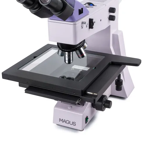 fotografia mikroskop metalurgiczny cyfrowy MAGUS Metal D650 BD LCD,  12