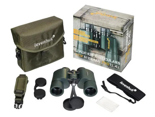 foto lornetka Levenhuk New Sherman PRO 12x42,  4