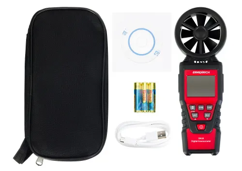 foto wiatromierz cyfrowy Ermenrich Seek DN30,  7