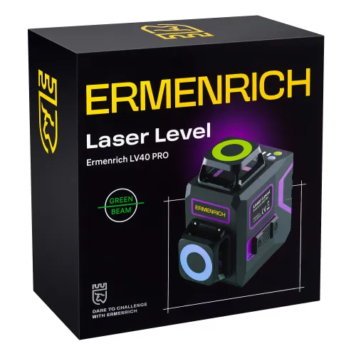 obraz poziomica laserowa Ermenrich PRO LV40,  10