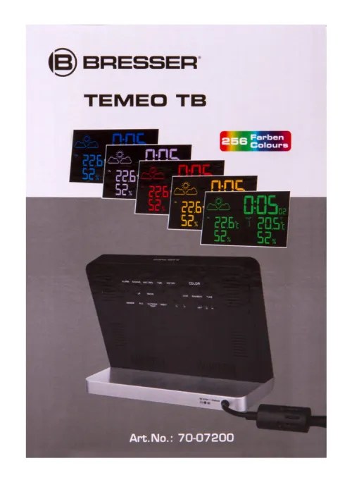 foto stacja meteorologiczna Bresser Temeo TB RC,  16