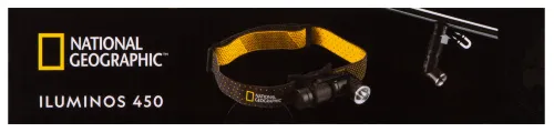 zdjęcie latarka Bresser National Geographic ILUMINOS 450 LED z mocowaniem na głowę,  16