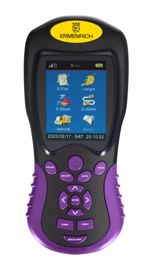 fotografia miernik powierzchni gruntów z GPS Ermenrich Reel BD30,  4