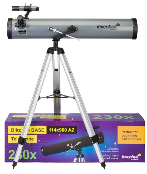 fotografia teleskop Levenhuk Blitz 114 BASE,  2