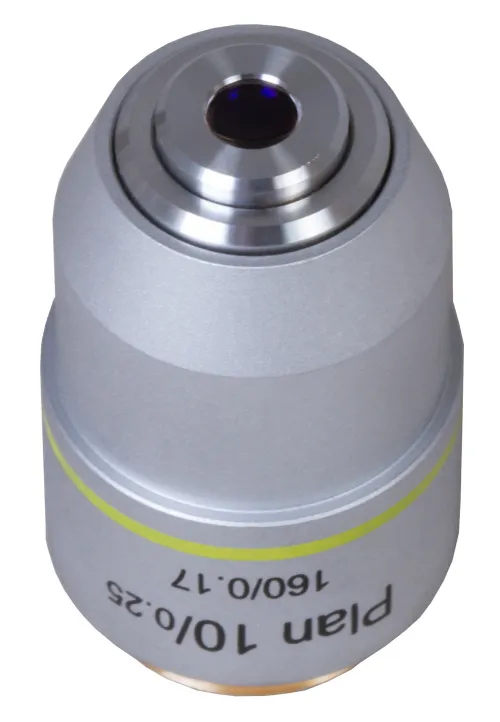 foto obiektyw planarno-achromatyczny Levenhuk MED 10x,  4