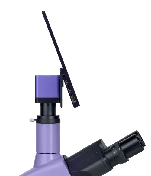 zdjęcie mikroskop biologiczny cyfrowy MAGUS Bio D250T LCD,  25