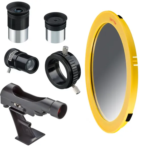 fotografia teleskop Bresser Spica 130/1000 EQ3 z zestawem filtrów,  5
