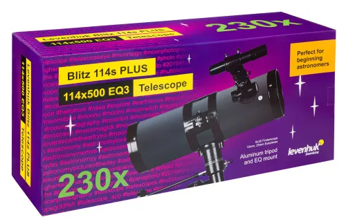 fotografia teleskop Levenhuk Blitz 114s PLUS,  12