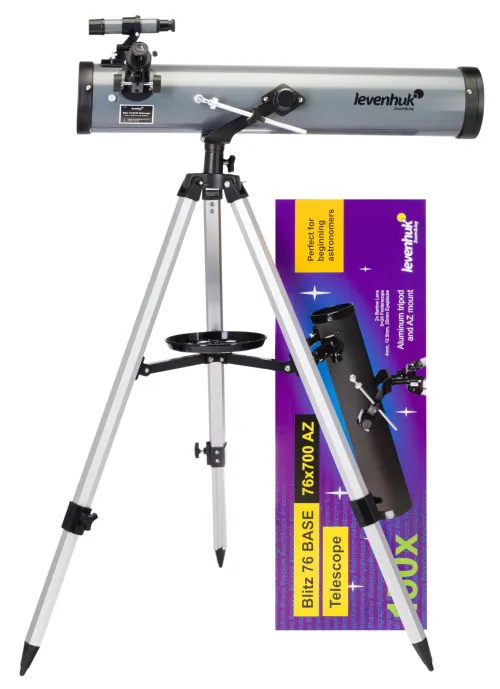 fotografia teleskop Levenhuk Blitz 76 BASE,  2