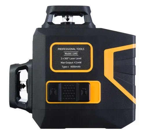 obraz poziomica laserowa Ermenrich PRO LV40, czarny,  6