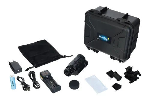 foto cyfrowy monokular noktowizyjny Levenhuk Halo NVM50 Helmet,  4