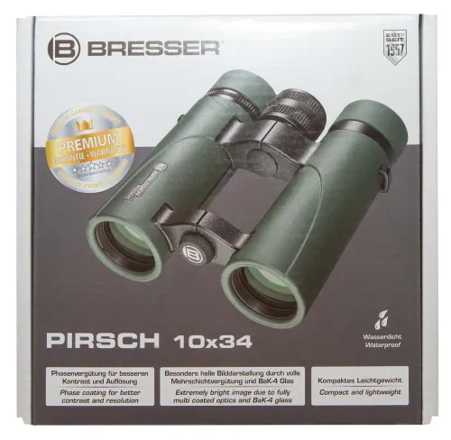 foto lornetka Bresser Pirsch 10x34,  12