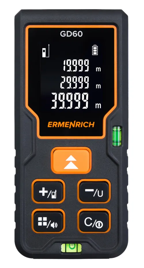 zdjęcie miernik laserowy Ermenrich Reel PLUS GD60,  3