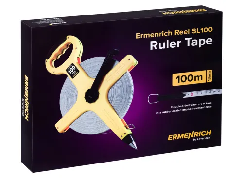 zdjęcie taśma miernicza geodezyjna Ermenrich Reel SL100,  6