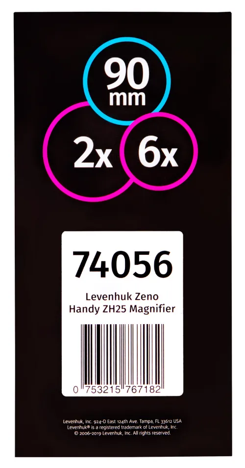 fotografia lupa Levenhuk Zeno Handy ZH25,  10
