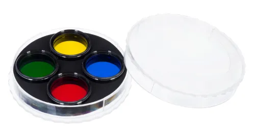 fotografia zestaw filtrów Levenhuk F4 „Układ Słoneczny”,  3