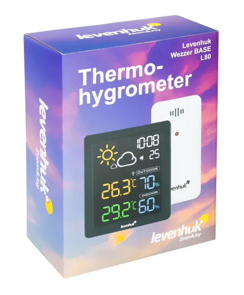 zdjęcie termohigrometr Levenhuk Wezzer BASE L80,  11