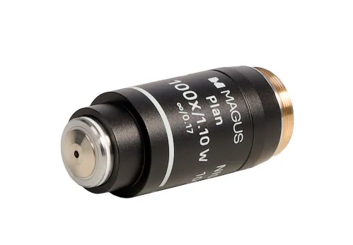 obraz obiektyw MAGUS 100PL60 W Plan 100х/1,10 ∞/0,17 H60 mm,  3