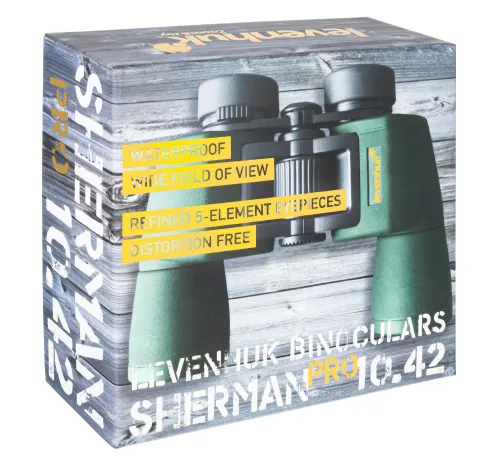 foto lornetka Levenhuk Sherman PRO 10x42,  10