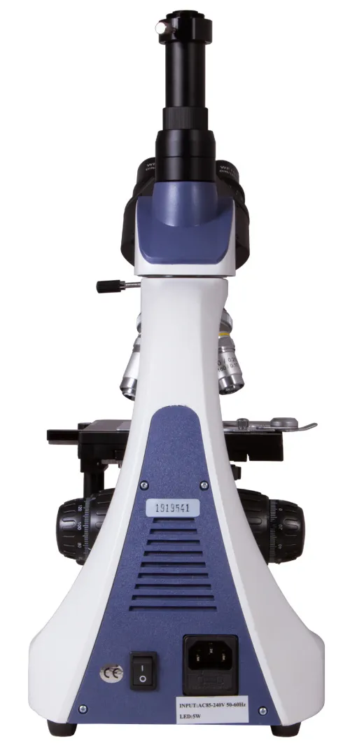 foto trójokularowy mikroskop Levenhuk MED 10T,  8