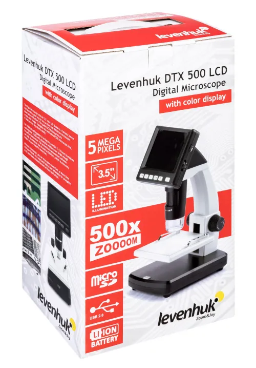 zdjęcie mikroskop cyfrowy Levenhuk DTX 500 LCD,  12