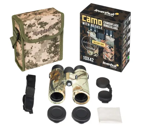 zdjęcie lornetka Levenhuk Camo 10x42 z celownikiem,  5