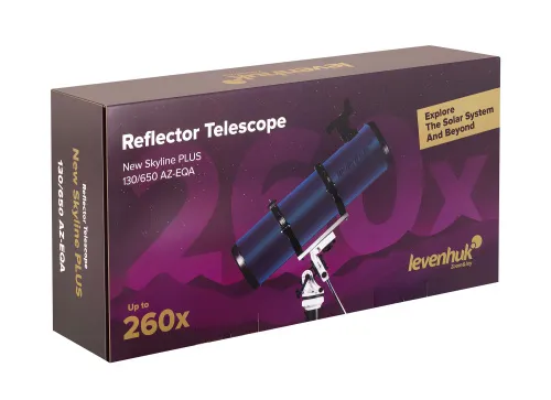zdjęcie teleskop Levenhuk New Skyline PLUS 130/650 AZ-EQA,  14